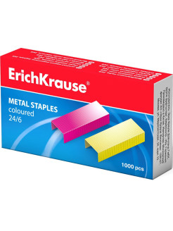 Распродажа 6 ErichKrause  цветные (коробка 1000 шт.) 