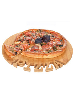 Отзыв на Доска разделочная для пиццы   "Termico" , бамбук, 33*1,5  см.