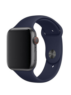 Распродажа Силиконовый ремешок для Эпл Вотч / Apple Watch series 1/2/3/4/5/6
 42/44мм (размер M)