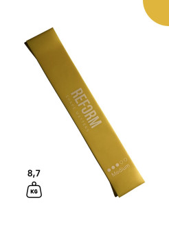 Отзыв на Ленточный эспандер (фитнес резинка) Reform (8,7 кг, желтый)