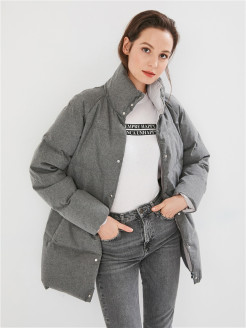 Отзыв на Пуховик женский "Стоун Худ"