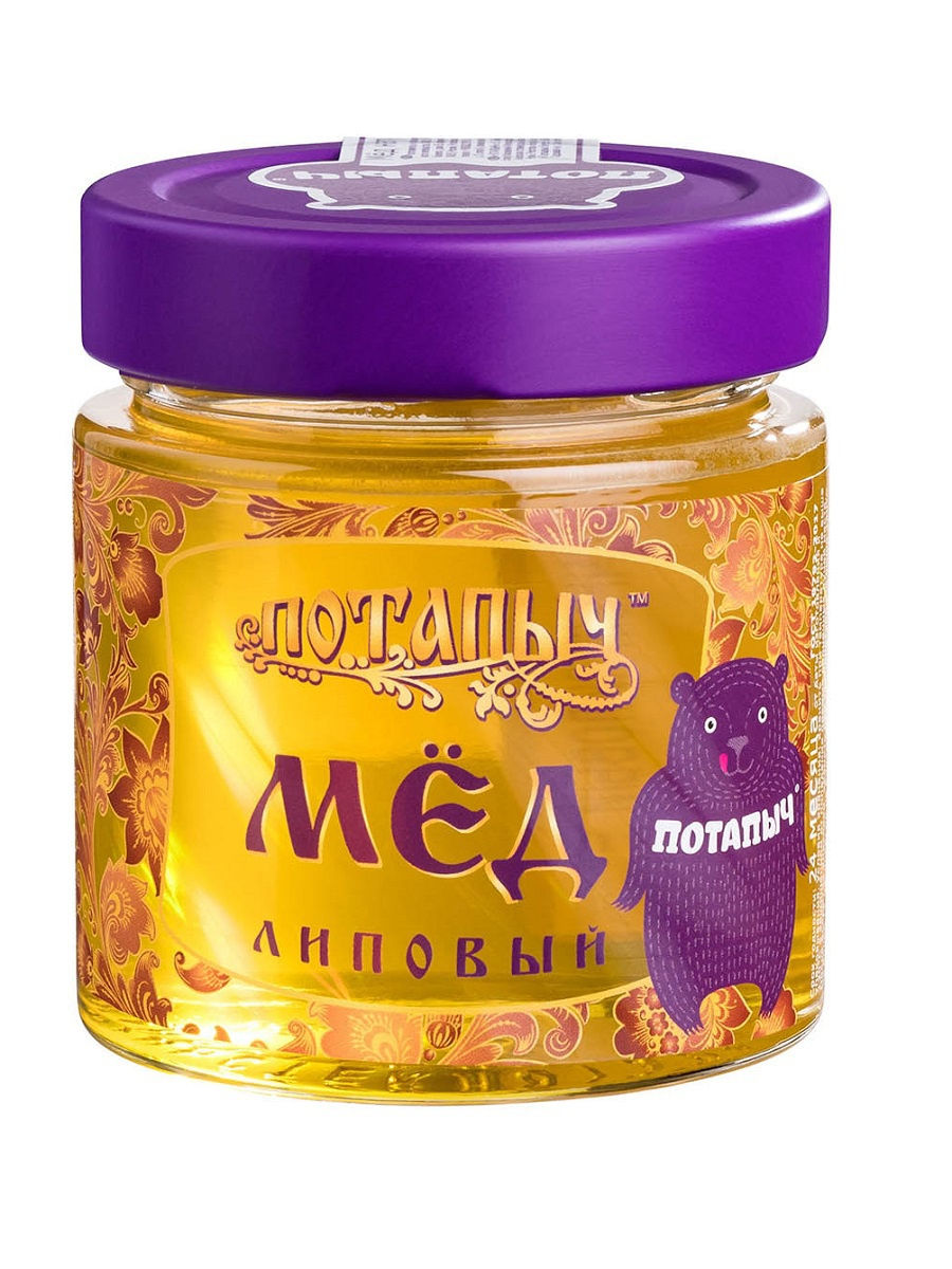 Скидка на Мёд натуральный Липовый ст/бан 250 гр.