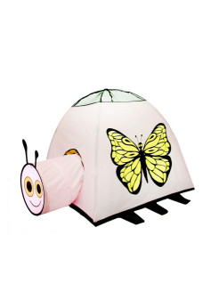 Распродажа Палатка детская игровая "Бабочка" с туннелем