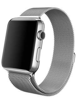 Распродажа Металлический ремешок для часов Apple Watch 42-44mm Series 1-6, SE Миланская петля Milanese loop
Ремешок для часов Apple Watch, Milanese Loop-это стильный, привлекательный и на редкость качественный аксессуар, исполненный из нержавеющей стали