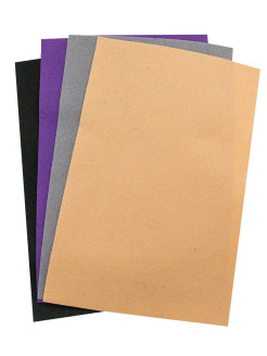 Отзыв на Фетр мягкий листовой ассорти 20х30см, 1,4мм, 180гр. (4шт.)