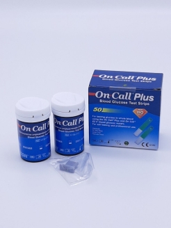 Распродажа  тест полоски On Call Plus для глюкометра Он Колл Плюс 