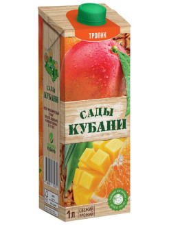 Отзыв на Нектар "Сады Кубани" мультифруктовый "Тропик" , 1 л