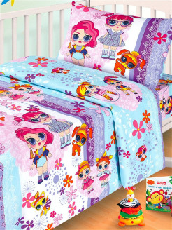 Отзыв на Комплект в детскую кроватку "Лора", бязь (100% хлопок)