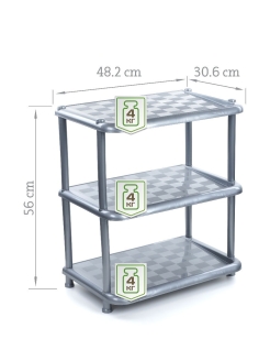 Отзыв на  Полка для хранения обуви 3 секции