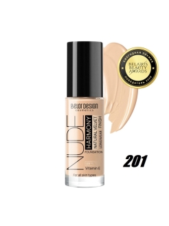 Отзыв на Крем тональный Nude Harmony, тон 201 Light beige, 33г