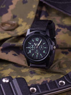 Отзыв на Мужские часы, спортивные часы, кварцевые наручные часы, армейские, тактические, подарок. 
