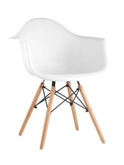 Отзыв на Кресло пластиковое c деревянными ножками EAMES DAW