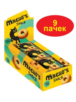 Отзыв на Тараллини с сыром Machos, 9 пачек по 60 г