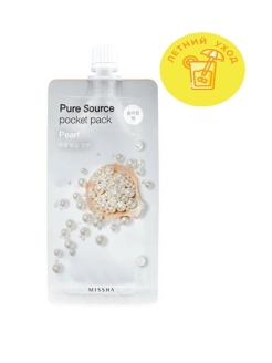 Отзыв на Маска для лица MISSHA Pure Source Pocket Pack (Pearl) 10 мл