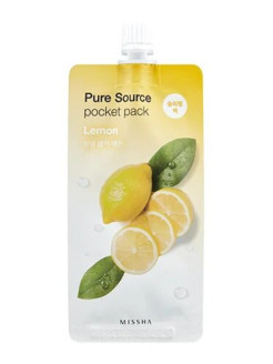 Отзыв на Маска для лица MISSHA Pure Source Pocket Pack (Lemon) 10 мл