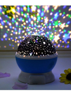 Отзыв на Ночник проектор StarMaster звездное небо/ Детский ночной светильник с движущейся проекцией