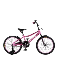 Отзыв на Велосипед детский двухколесный городской, диаметр колес 20,стальная рама, страховочные колеса