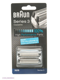 Отзыв на Braun Сетка + режущий блок 32S Series3 MicroComb