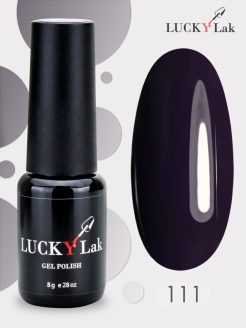 Отзыв на Гель-лак LuckyLak Firstloue №111 8g фиолетовый / цветной гель лак для ногтей