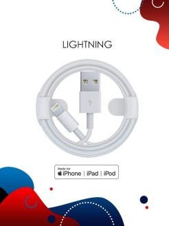 Отзыв на Кабель для Iphone / LIGHTNING провод 1 метр / зарядка для iPhone 