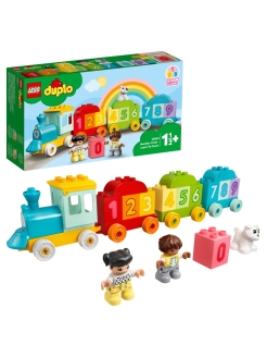 Отзыв на Конструктор LEGO DUPLO Creative Play 10954 Поезд с цифрами - учимся считать