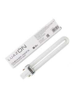 Отзыв на Сменная УФ-лампа для маникюра LuazON 9 Вт / Лампочка для сушки гель-лака на ногтях