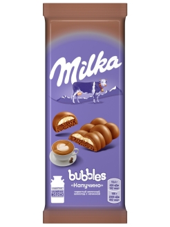 Отзыв на Шоколад MILKA BUBBLES молочный пористый капучино, 92 г