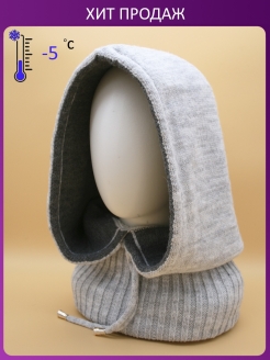 Отзыв на Капор женский/Съёмный Капюшон/Воротник зимний/Шарф/Шапка/Манишка/Снуд/Худ/Платок