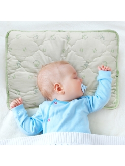 Распродажа  лёгкая и мягкая/ подушка для малышей/ хлопковый чехол/ гипоаллергенная 
