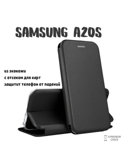 Отзыв на Чехол книжка для Samsung Galaxy A20s / a 20s a 20 s Чехол книжка для Самсунг А20с