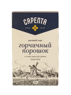 Отзыв на Сарепта Порошок горчичный из семян Сарептской горчицы высший сорт, 400г