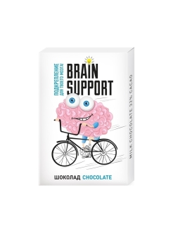 Отзыв на Шоколад молочный в подарок "Brain Support" 50г