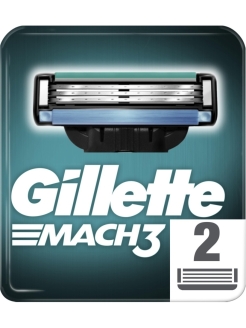 Отзыв на Сменные кассеты для бритвы Gillette Mach 3 , 2 шт