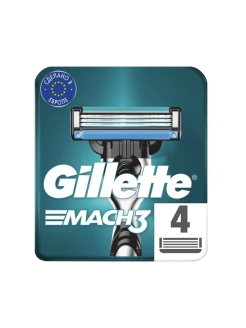 Отзыв на Сменные кассеты для бритвы Gillette Mach 3 , 4 шт