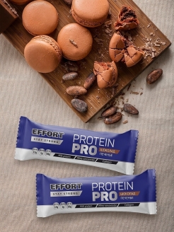 Отзыв на Протеиновый батончик EFFORT PROTEIN PRO в глазури со вкусом шоколад-печенье 8 шт по 50 гр / Protein