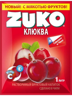 Отзыв на Растворимый фруктовый напиток ZUKO (на 1 литр) 12 шт/Зуко