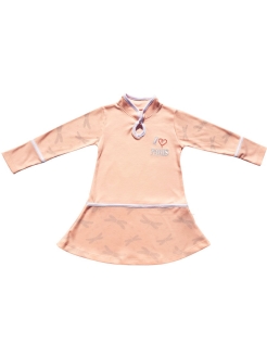 Отзыв на Платье для девочек хлопковое с длинным рукавом подростковое в сад и школу, детская одежда для дома