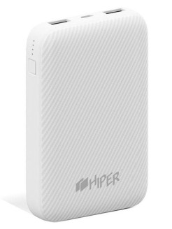 Отзыв на Hiper SPX10000 Li-Pol 10000mAh 3A+3A+3A 2xUSB 1xType-C