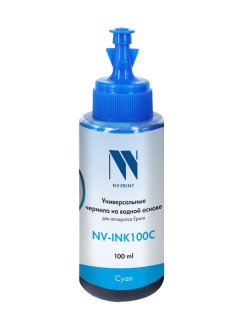 Отзыв на Чернила NV универсальные NV-INK100 Cyan  универсальные водорастворимые чернила