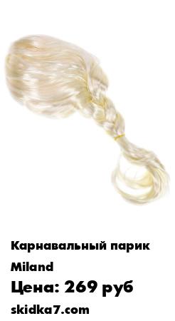 Распродажа Карнавальный парик Прическа с косой
Прошло 8 марта, но впереди ещё нас ждет масса поводов веселиться